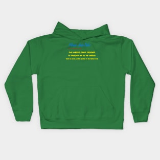 Mountain Bike Definition Kids Hoodie